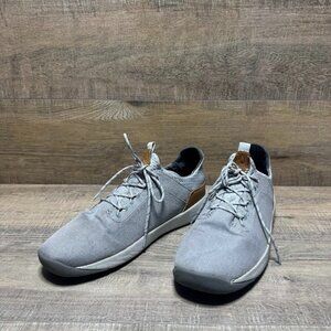 Olukai Nanea Li Gray Canvas Water Resistant Sneakers Men's Size 12